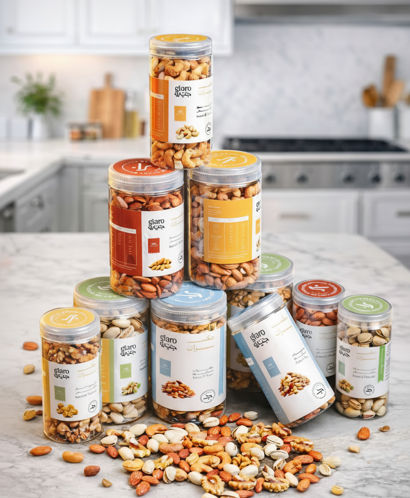 عرض المكسرات - Professional Product Image